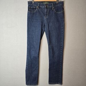 LRL Lauren Jeans Co Ralph Lauren Classic Denim Jeans Modern Straight Ankle